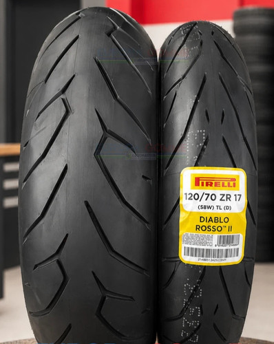 Coppia pirelli 120 zr17 - pirelli, +